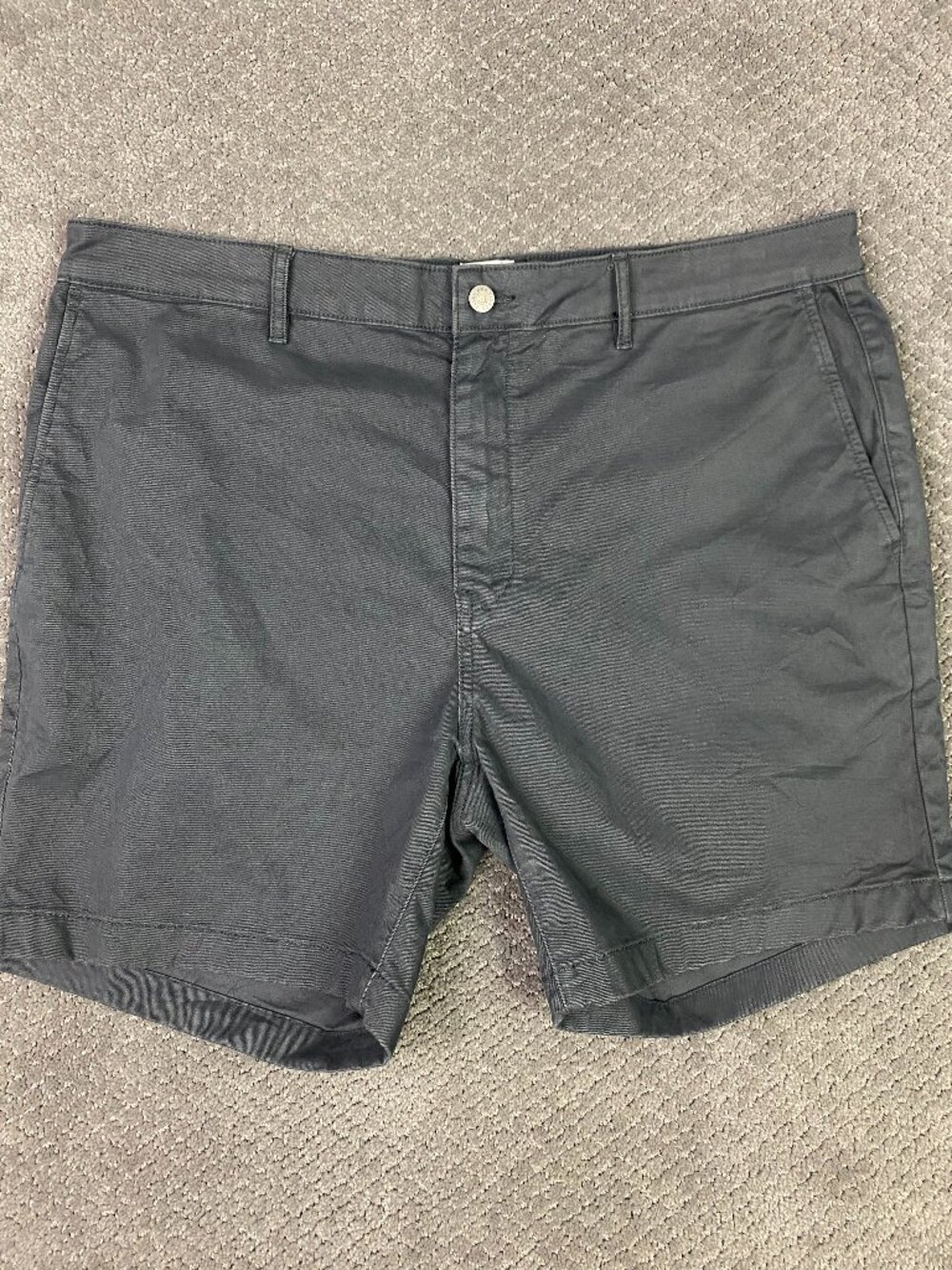 Flint and Tinder 365 Shorts Mens 38 Gray 7" Stretch Twill Huckberry